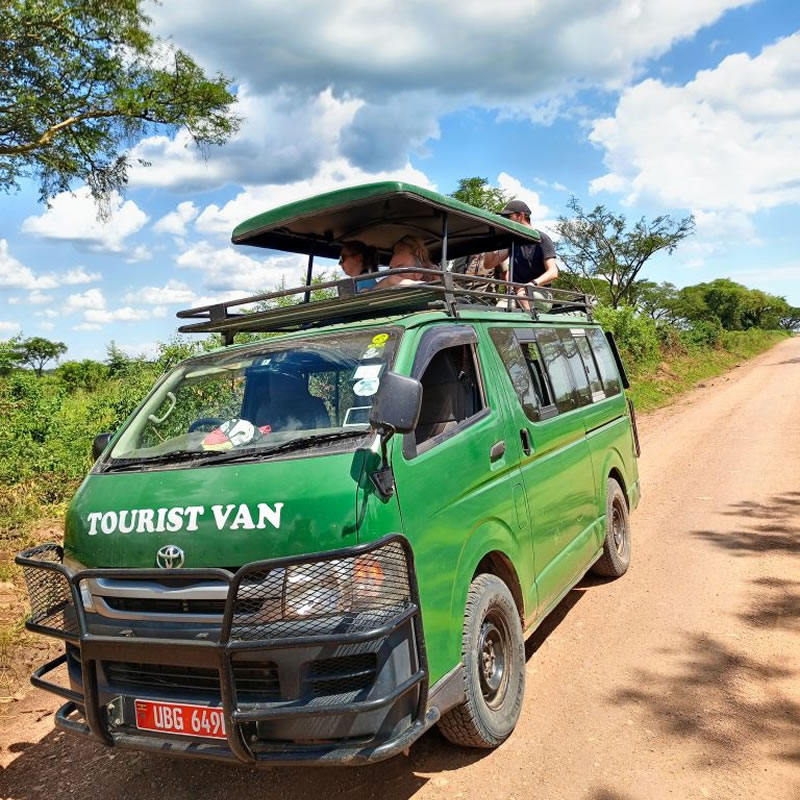 safari van rental uganda