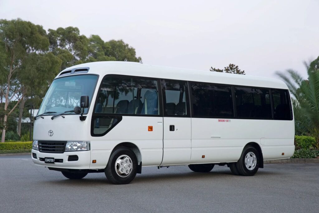 coaster bus rental in Uganda
