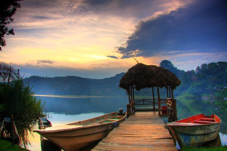 lake-bunyonyi sundown